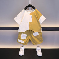 Летняя одежда для детей, хлопковая одежда для отдыха для мальчиков, одежда, детские комплекты одежды, футболки и брюки, роскошная верхняя одежда