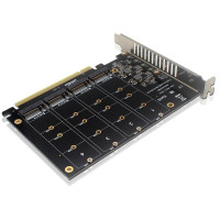 4-дисковая карта PCIE PH44 NVME