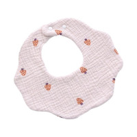 Нагрудник для кормления младенцев модный нагрудник с лепестками для маленьких мальчиков девочек нейтральный пол бандана