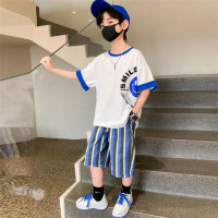 Детский спортивный костюм с буквенным принтом, на возраст 6-14 лет