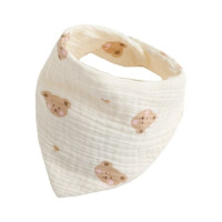 Марлевый муслиновый нагрудник для новорожденных нагрудники для кормления слюнявчик тканевый 1-ступенчатый нагрудник с пряжкой шарф для шеи