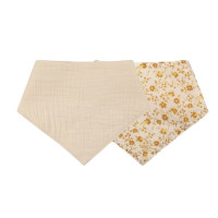 Хлопковый нагрудник для малышей, Модный стильный нагрудник для кормления, слюнявчик для маленьких девочек и мальчиков, декоративное полотенце с цветочным принтом, нагрудники, ткань