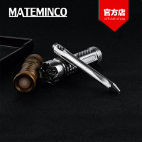 MATEMINCO EDC 鈦合金筆商務簽字筆帶底座EDC戰術筆學生筆