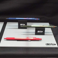 日本限定Rotring 紅環600限定 金屬筆桿 繪圖自動鉛筆 0.5 0.7mm