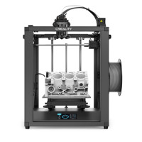 3D-принтер CREALITY 3D Ender 5 S1, устройство для 3d-печати FDM, двойной экструдер с прямым прикосновением, автовыравнивание