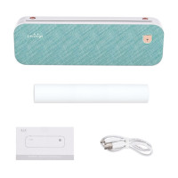 Бумажный принтер PeriPage A4, прямая передача тепла, беспроводной мобильный фотопринтер USB BT, Поддержка соединения, ширина бумаги 2 ''/3''/4''