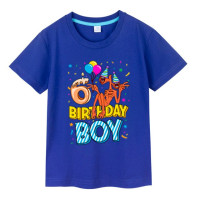 Летние рубашки с коротким рукавом, детские футболки с принтом в виде мультяшной ужасной сирены, свитшот, топы, одежда для малышей, детский подарок на день рождения