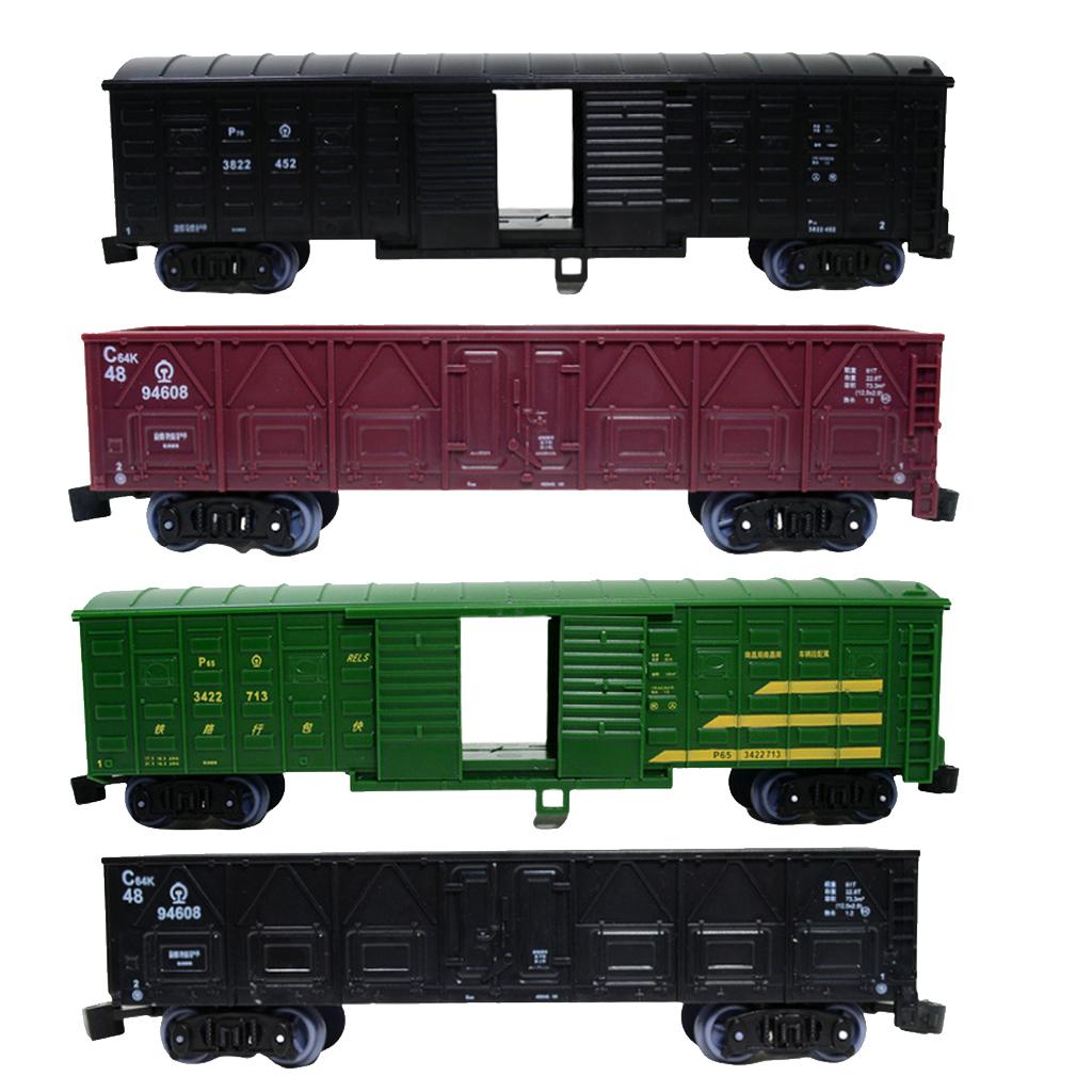 1:8 Simulation Train Carriage Model with Simulation Ho for diy Vehicle Toy