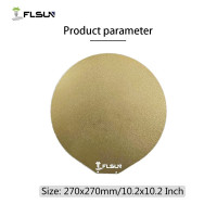 Популярная кровать FLSUN Super Racer PEI простыня 270x27 0 мм пружинная стальная пластина с магнитной наклейкой комплект подогреваемой кровати для SR/QQ-S PRO/V400/Q5