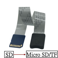 SD-карта мама для TF Micro SD папа SD для SD/TF для TF гибкая карта Gps удлинитель кабеля адаптер ридер Прямая поставка