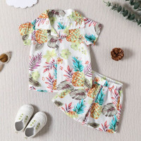 Футболка с коротким рукавом и шортами для мальчиков