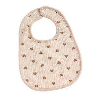 Слюнявчик для кормления ребенка, Слюнявчик с мультяшным принтом, 6-слойное Марлевое мягкое хлопчатобумажное полотенце с застежкой-кнопкой, слюнявчик для новорожденного малыша, душа