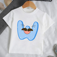 Детская футболка с коротким рукавом и надписью