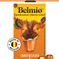 Кофе specialty в алюминиевых капсулах Belmio Lungo Delicato, 100% Арабика, для системы Nespresso (Неспрессо), 10 капсул