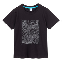 Детская футболка сирена головы на прогулке, летняя 100% хлопковая Футболка для мальчиков и девочек, топы Sirenhead, винтажная повседневная детская одежда, топы, футболка