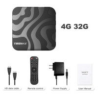 Беспроводной мультимедийный плеер Android 12 AllWinner H618 Wifi 2.4G / 5G 4K