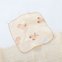 4 слоя муслиновых нагрудников, 25 х25 см, хлопковое детское полотенце для лица, Детский платок, мягкое слюнявное полотенце, треугольные нагрудники для кормления