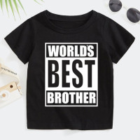 Футболка с коротким рукавом для мальчиков и девочек SisterBrother