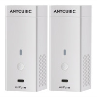 Эффективная очистка воздуха ANYCUBIC AirPure с низким уровнем шума, заряженный USB воздушный фильтр для смолы, 3D принтер для Photon Mono X 4K M3 Plus