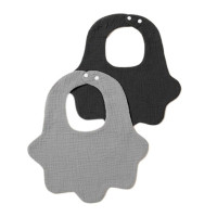 Детские банданы, Слюнявчики, мягкие и абсорбирующие хлопковые банданы, набор слюнявчиков для мальчиков, девочек, новорожденных, унисекс, однотонные, легкие