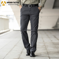 執政官戰術西褲男春秋防吸水子彈力速乾褲休閒褲修身直筒軍迷戶外長褲