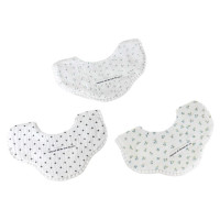 Хлопковые детские нагрудники Q81A, детские нагрудники для новорожденных, детские нагрудники унисекс для детей, мягкие и абсорбирующие детские нагрудники