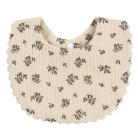 Мягкие Слюнявчики HUYU для кормления младенцев, Слюнявчики с цветочным рисунком, хлопковая ткань, новинка