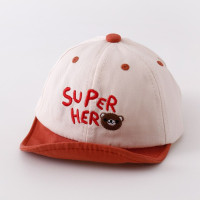 Летняя детская бейсболка с надписью, мультяшная вышивка, Регулируемая шляпа от солнца для детей, для мальчиков и девочек, детские головные уборы