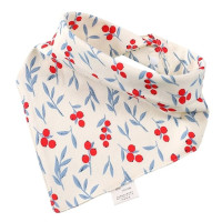 Q81A детские нагрудники, хлопковый детский нагрудник-слюнявчик, шарф с принтом, удобная ткань для прорезывания зубов, дышащее Слюнявчик