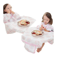 2 шт./упаковка, детские слюнявчики с длинным рукавом