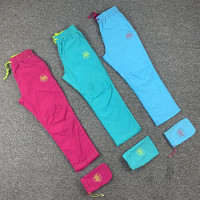 戶外兒童速乾褲輕薄透氣排汗男童褲子夏裝新款薄款中大童休閒長褲