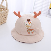 Панама с ушками оленя для новорожденных, Панама, шапка для пляжа, головной убор для младенцев, весна-лето
