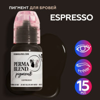 Perma Blend Espresso Пермабленд пигмент для бровей и глаз, 15 мл