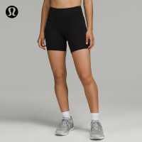 lululemon丨Fast and Free 女士運動高腰緊身短褲 6" LW7AU6S跑步