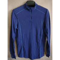 春秋夏戶外休閒登山騎行半拉鍊速乾防嗮T恤男士款彈力拼色長袖