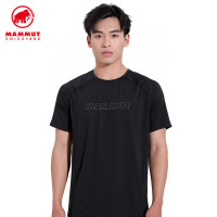 MAMMUT猛獁象Selun 男士彈力速乾防曬舒適LOGO印花短袖T恤