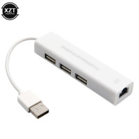 USB Ethernet к RJ45 сетевой адаптер 10/100 Мбит/с Lan с 3 портами USB 2,0 концентратор для Mac iOS Xiaomi Mi Box ноутбука ПК