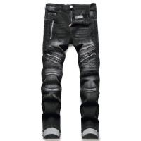 2022 высококачественные мужские повседневные джинсы с покрытием