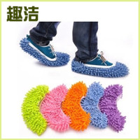 热销推荐 雪尼尔拖地清洁鞋套 可拆洗懒人鞋套 一只价