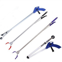 加厚铝合金折叠垃圾夹 便捷垃圾取物夹拾物夹卫生钳清洁环卫用具