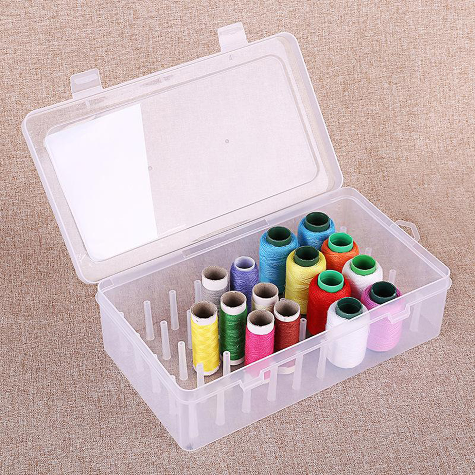 Thread Storage Box 42 Spool Sew Spools Box Spools EMPTY Holder C