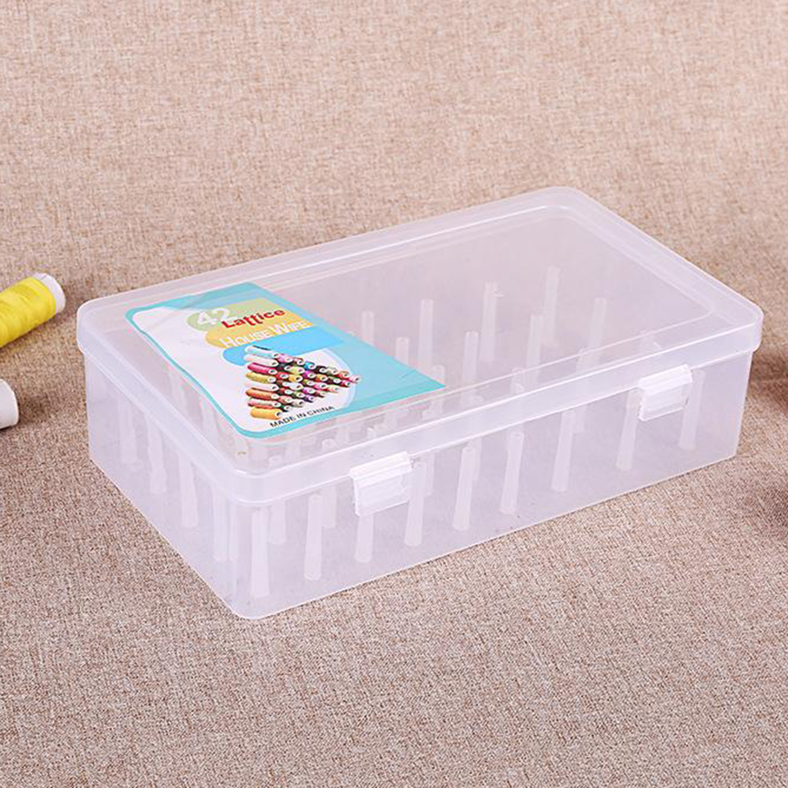 Thread Storage Box 42 Spool Sew Spools Box Spools EMPTY Holder C