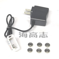 Перезаряжаемый аккумулятор ag13 lr44 zm40h 1,2 в и зарядное устройство 1 комплект (1 зарядное устройство + 6 элементов батареи)