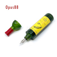 臺灣 OPUS 88 製筆精基 紅酒瓶造型 鋼筆