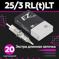 Картриджи для тату машинки EZ Revolution 25/03 RLT (RC0803RLT) 20 шт/уп