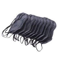 Повязка на глаза для мужчин и женщин, мягкая портативная маска для сна, подарок для путешествий, быстрого сна, 10 шт.