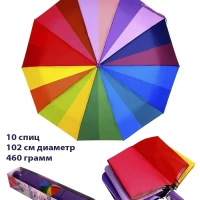 Зонт женский автомат радуга
