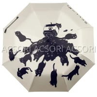 Автоматический складной зонт с кошками