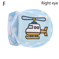 1 шт. мультяшная хлопковая односторонняя маска для глаз, пластырь для ленивых глаз, Детские Пластыри для глаз с амблиопией, темная астигматизм, тренировочная маска для глаз