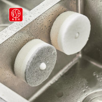 日本洗碗海绵擦厨房刷碗神器清洁水池洗碗抹布去污海绵魔力擦吸盘